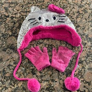Hello Kitty kids hat